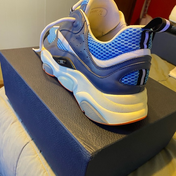 Christian Dior Men sneaker Size 45 Multi color (yellow,blue,grey) - Picture 5 of 7